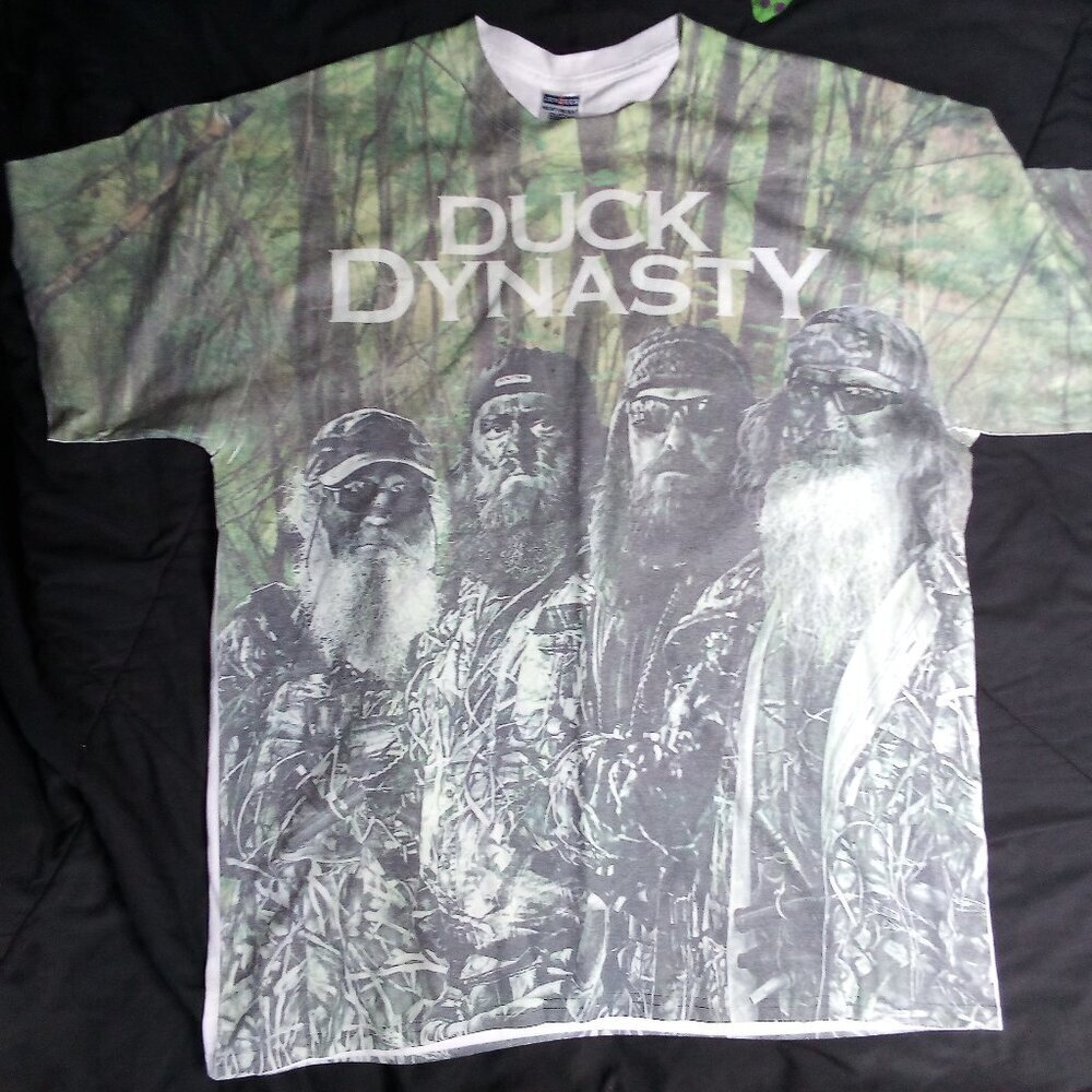 Deadstock Duck Dynasty Portraits AOP Sublimation T-Shirt - Picture 3 of 6